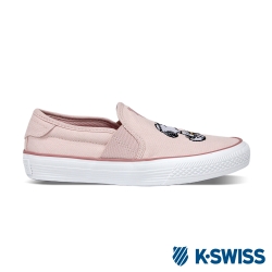 K-SWISS Court Vulc Slip-On史努比聯名懶人鞋-女-粉紅