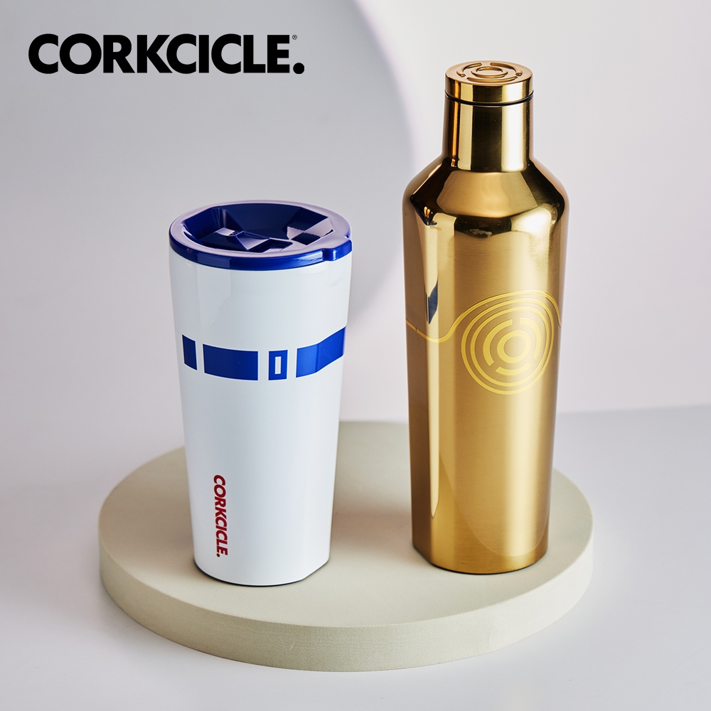 美國CORKCICLE Star Wars系列 三層真空寬口杯 475ML(黑武士/ C-3PO/R2-D2)