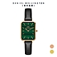 Daniel Wellington DW 手錶 Quadro Sheffield 20x26mm經典黑真皮皮革小方錶 DW00100439 DW00100562 product thumbnail 1