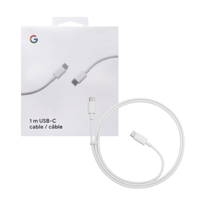 Google USB-C 轉 USB-C 原廠傳輸線 - 1公尺 (台灣公司貨)