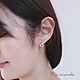 【焦糖小姐 Ms caramelo】925純銀 幸褔圈圈 鋯石耳環 product thumbnail 1