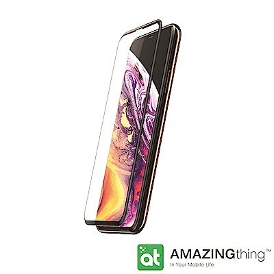 AMAZINGthing Apple iPhone Xs Max 3D滿版強化玻璃保護貼