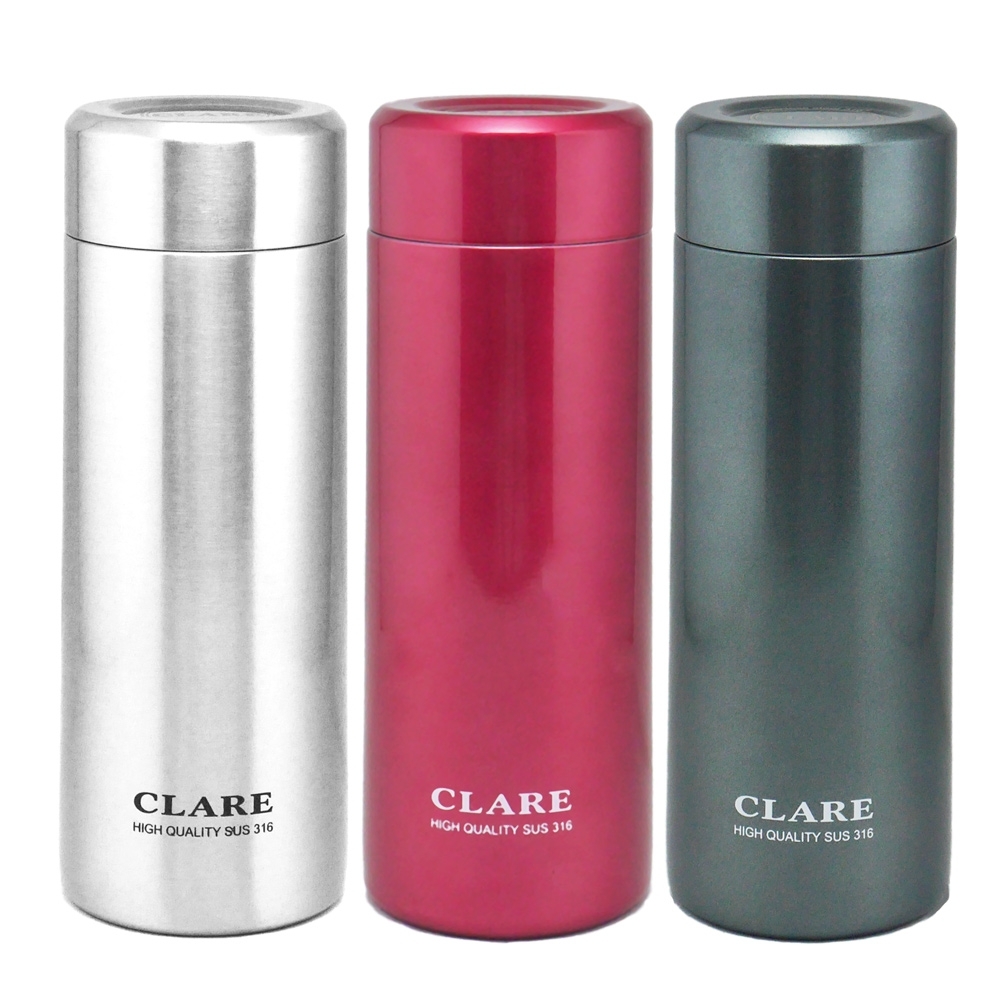 CLARE晶鑽316真空全鋼杯-500ml-1入組
