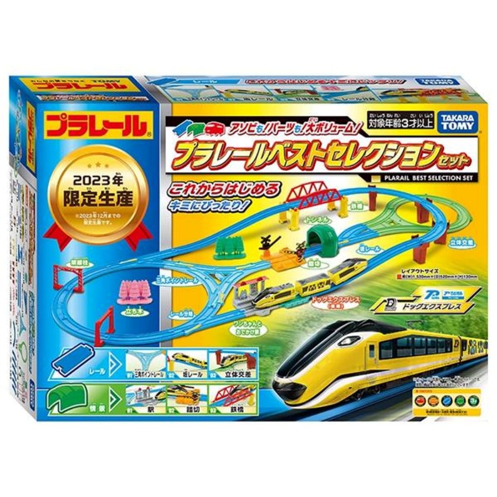 任選日本PLARAIL 2023多美火車限定豪華組 TP90260