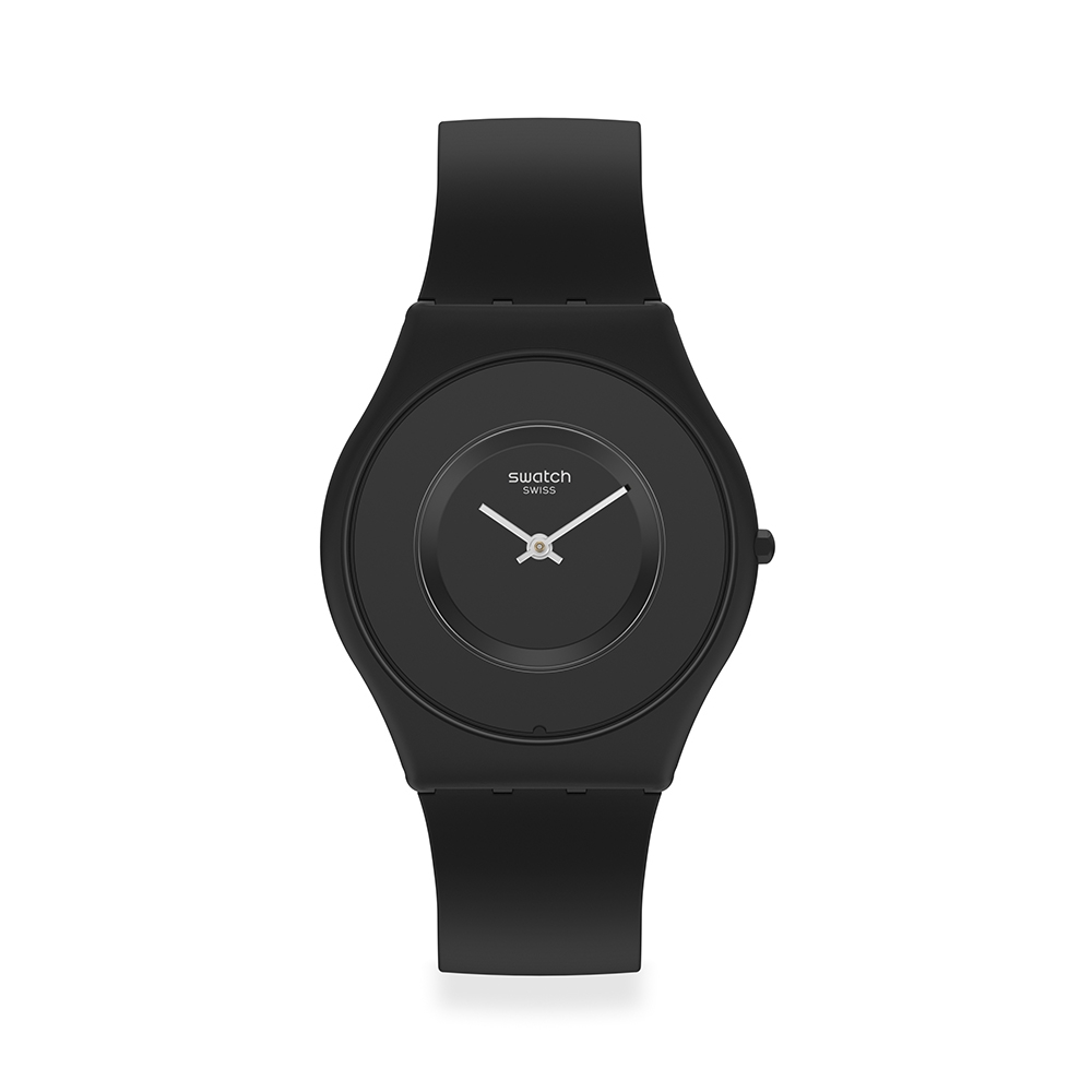 Swatch SKIN超薄系列手錶 CARICIA NEGRA (34mm) 男錶 女錶