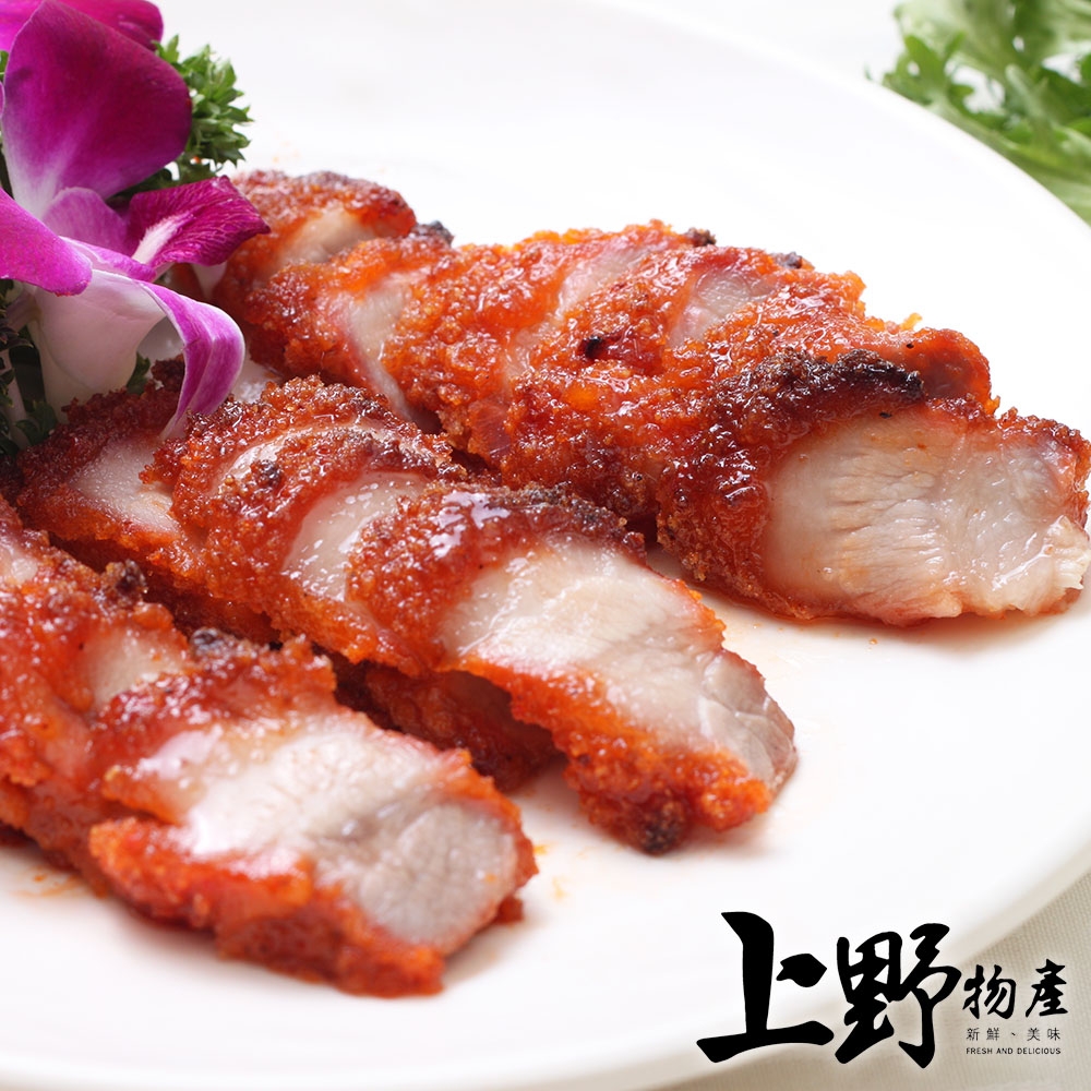 【上野物產 】台灣產 客家在地紅糟三層肉(300g±10%/包) x6包 豬肉