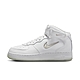 NIKE AIR FORCE 1 MID 07 男運動休閒鞋-白-DZ2672101 product thumbnail 1