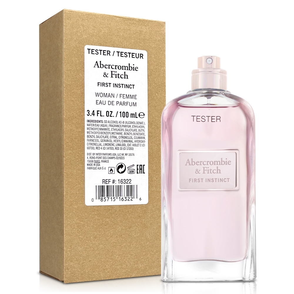 Abercrombie & Fitch 同名經典女性淡香精100ml-Tester