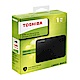 Toshiba A3 1TB 2.5吋行動硬碟 黑靚潮III Canvio Basics product thumbnail 1