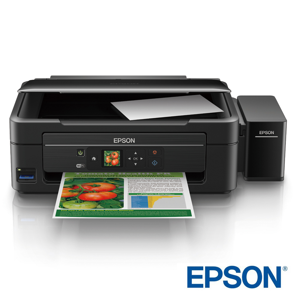 EPSON L455 WiFi六合一連續供墨印表機(1.44吋螢幕)