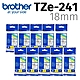 【10入組】brother 原廠護貝標籤帶 TZe-241 (白底黑字 18mm) product thumbnail 2