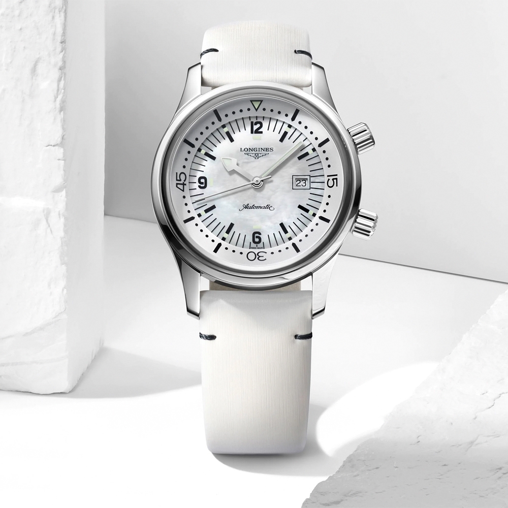 LONGINES 浪琴 官方授權 Legend Diver 復刻傳奇潛水女錶 L3.374.4.80.0