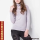 (女)日本素材發熱衣 速暖 長袖高領衫 長袖T恤 銀河灰 MORINO摩力諾 衛生衣 product thumbnail 1
