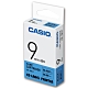 CASIO 標籤機專用色帶-9mm【共有9色】藍底黑字-XR-9BU1 product thumbnail 1