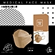 川鈜 KF94韓版3D立體醫用口罩-雙鋼印-暖暖棕10片/盒X2 product thumbnail 1