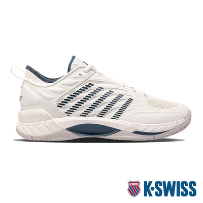 k-swiss hypercourt supreme 2輕量進階網球鞋-男-白/藍