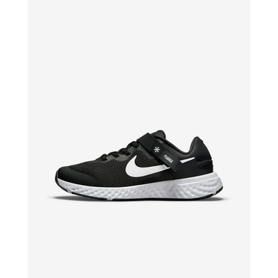 NIKE REVOLUTION 6 FLYEASE NN 4E GS 大童男女慢跑鞋-黑白-DO5065003