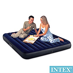 INTEX 經典雙人(新款FIBER TECH)充氣床-寬183cm(64755)
