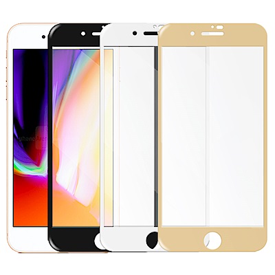 Metal-Slim Apple iPhone 8 Plus 滿版鋼化玻璃保護貼