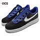 Nike 休閒鞋 Air Force 1 07 Shroud 男鞋 拉鍊 皮革 黑 藍 DC8875001 product thumbnail 1