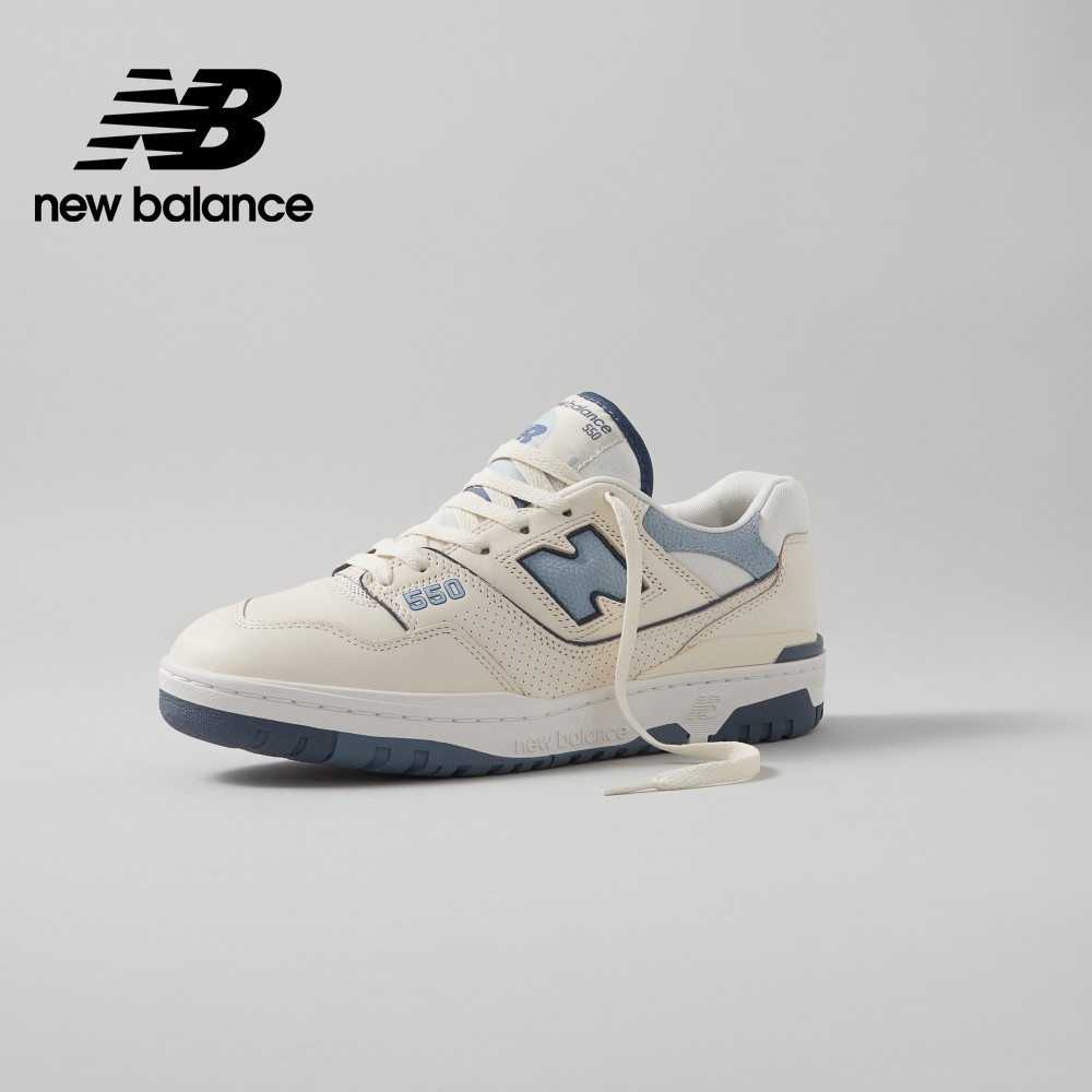 New Balance]復古鞋_中性_奶油/寶寶藍_BB550PLA-D楦| 休閒鞋| Yahoo