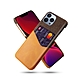 拼布皮革 iPhone 13 Pro 6.1吋 插卡手機殼(5色) product thumbnail 8