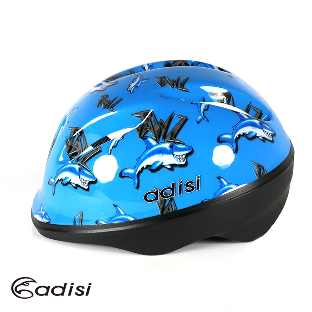 【ADISI】 兒童自行車帽 CS-2700 藍鯨魚
