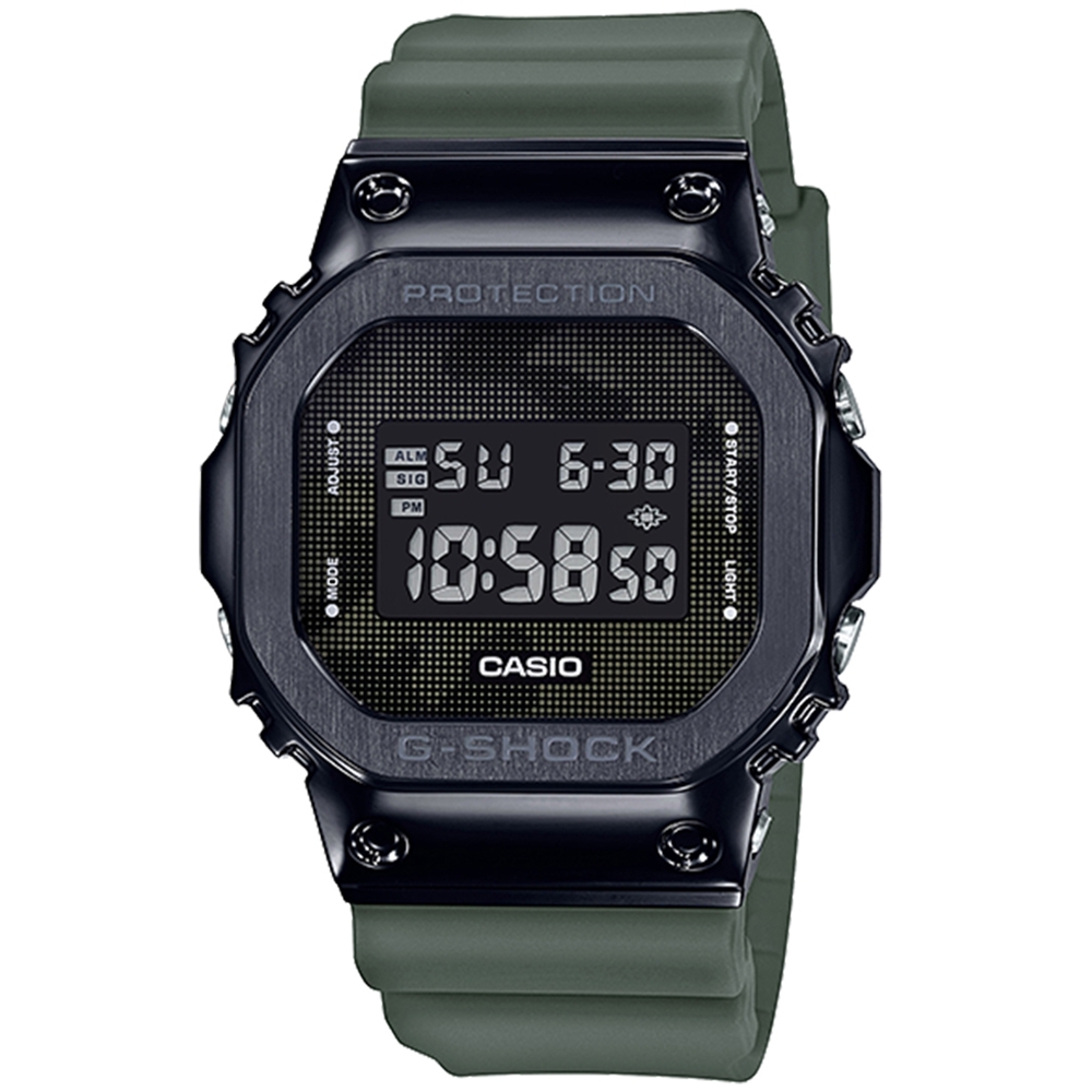 CASIO卡西歐 G-SHOCK 經典系列 耐衝擊構造電子手錶(GM-5600B-3)