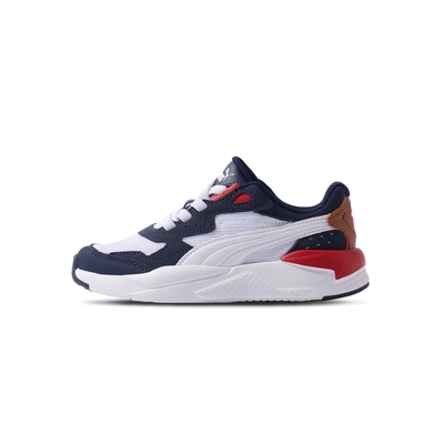 PUMA X-Ray Speed Natural AC PS 中童 藍白紅 休閒鞋 39331604