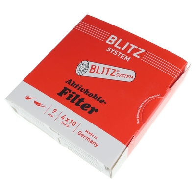 BLITZ-煙斗用9mm活性碳濾心~德國製造-40支入