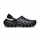 Crocs Echo Clog 男女 黑 輕量 防水 波波克駱格 洞洞鞋 卡駱馳 布希鞋 涼拖鞋 207937001 product thumbnail 1