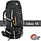 英國 LOWE ALPINE 新款 Atlas 65 輕量登山健行背包_煤炭黑 product thumbnail 2