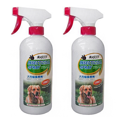 MASCOT 美克 犬用驅蚤噴劑 500ml X 2罐