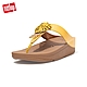 【FitFlop】FINO JUNGLE LEAF TOE-POST SANDALS熱帶葉飾夾腳涼鞋-女(夕陽黃) product thumbnail 1