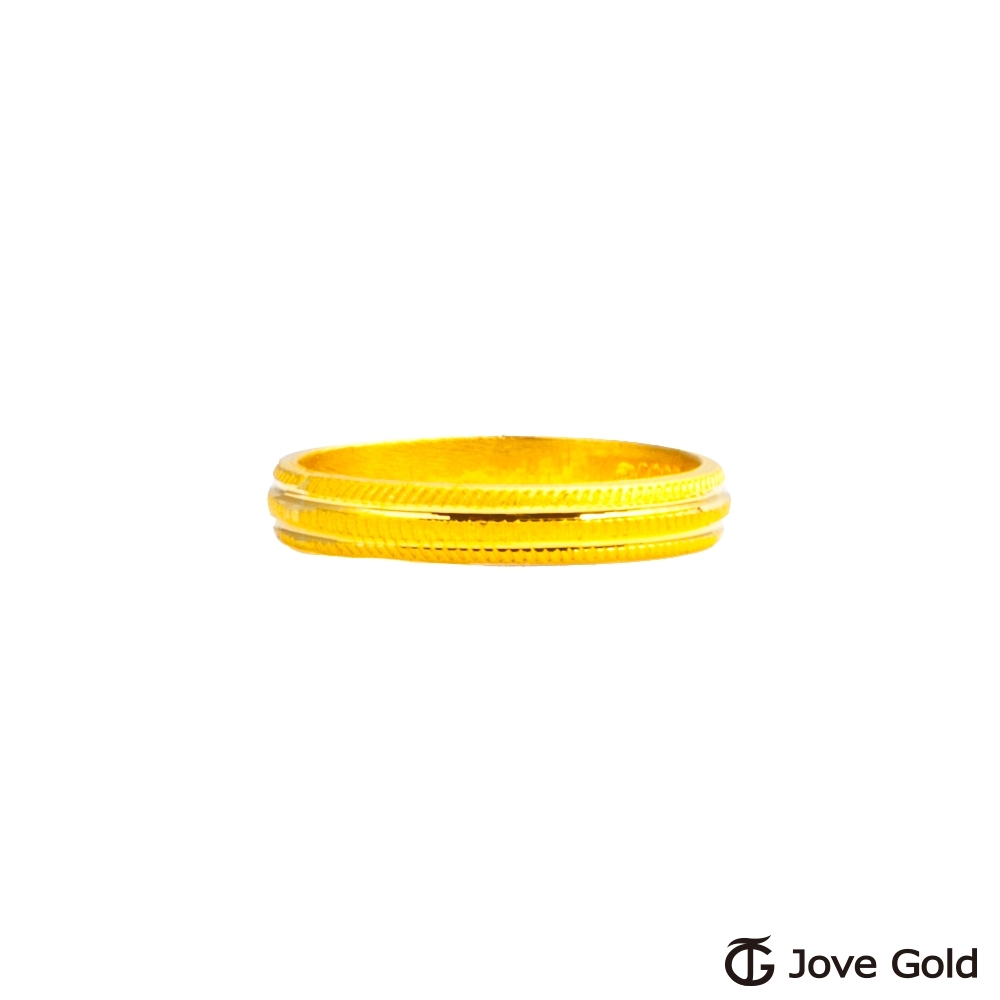 Jove Gold 漾金飾 序曲黃金尾戒