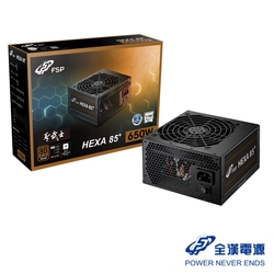 FSP 全漢 聖武士 650W 80 Plus銅牌 電源供應器(HA650)