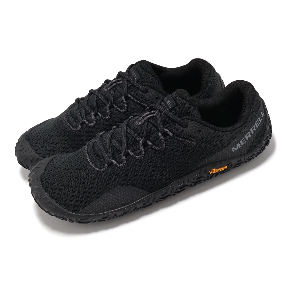 Merrell 赤足鞋 Vapor Glove 6 男鞋 黑 黃金大底 透氣 戶外鞋 運動鞋 ML067663