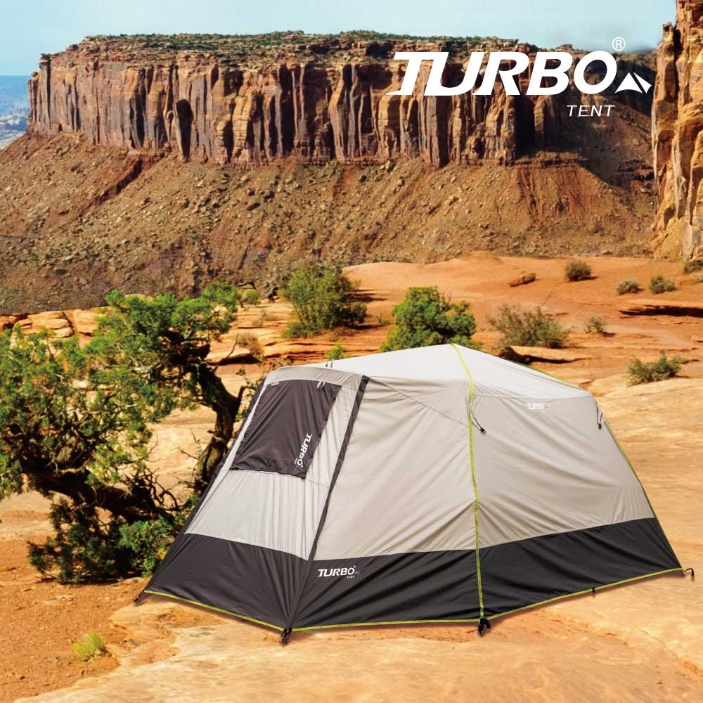 【Turbo Tent】Nomad 270遊牧民族六人帳篷-2020新版(全遮光 類黑膠)