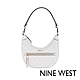 NINE WEST ETHEL 經典壓紋手提肩背包-純白(131611) product thumbnail 1