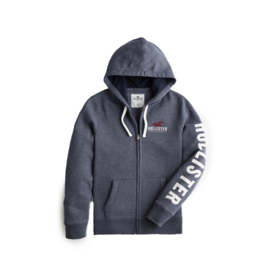 Hollister HCO 男 連帽外套 藍色 1463