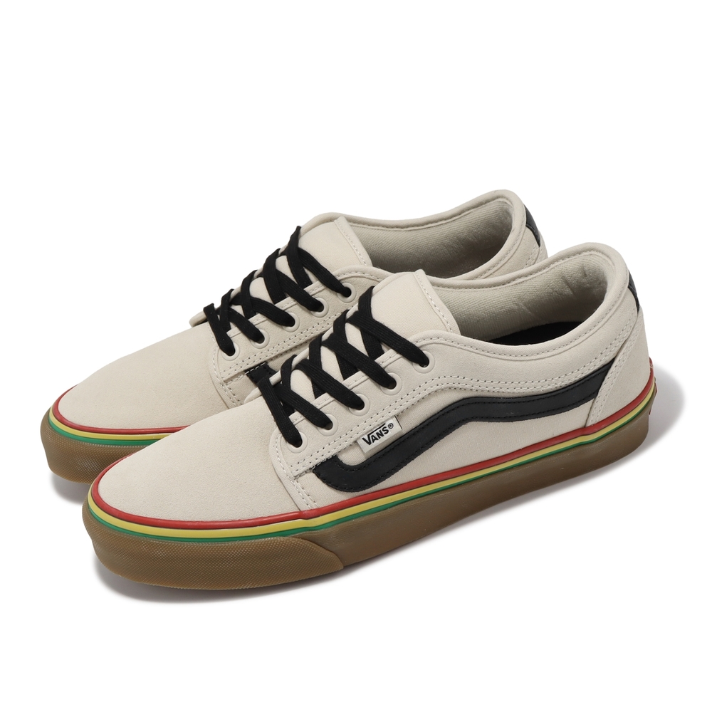 Vans 休閒鞋Chukka Low Sidestripe Rasta Turtledove 男鞋 棕 黑 VN0A5KQZDJR