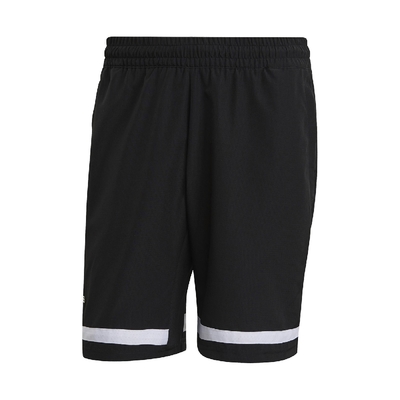 adidas 短褲 Tennis Club Shorts 男款 愛迪達 口袋 吸濕排汗 透氣 運動休閒 黑 白 GL5400