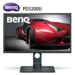 BenQ PD3200U 4K 廣色域專業設計繪圖螢幕