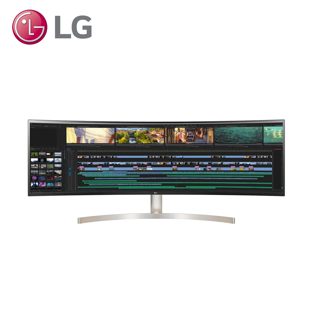 LG UltraWide IPS 49型 49WL95C-WE 曲面電腦螢幕 5K2K 32:9