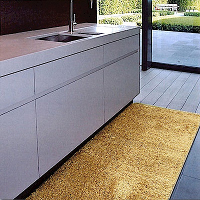 《范登伯格》愛妃爾-光澤雙色紗長毛地毯(5CM-金色)140x200cm