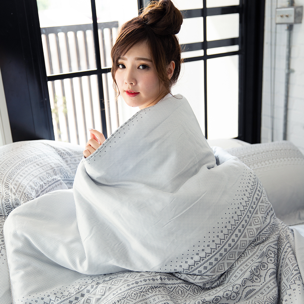 OLIVIA Melissa 標準雙人床包歐式枕套組 300織萊賽爾TENCEL 台灣製