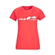 【Mammut 長毛象】QD Logo Print T-Shirt AF 輕便LOGO短T 女款 日落紅PRT3 #1017-02021 product thumbnail 1