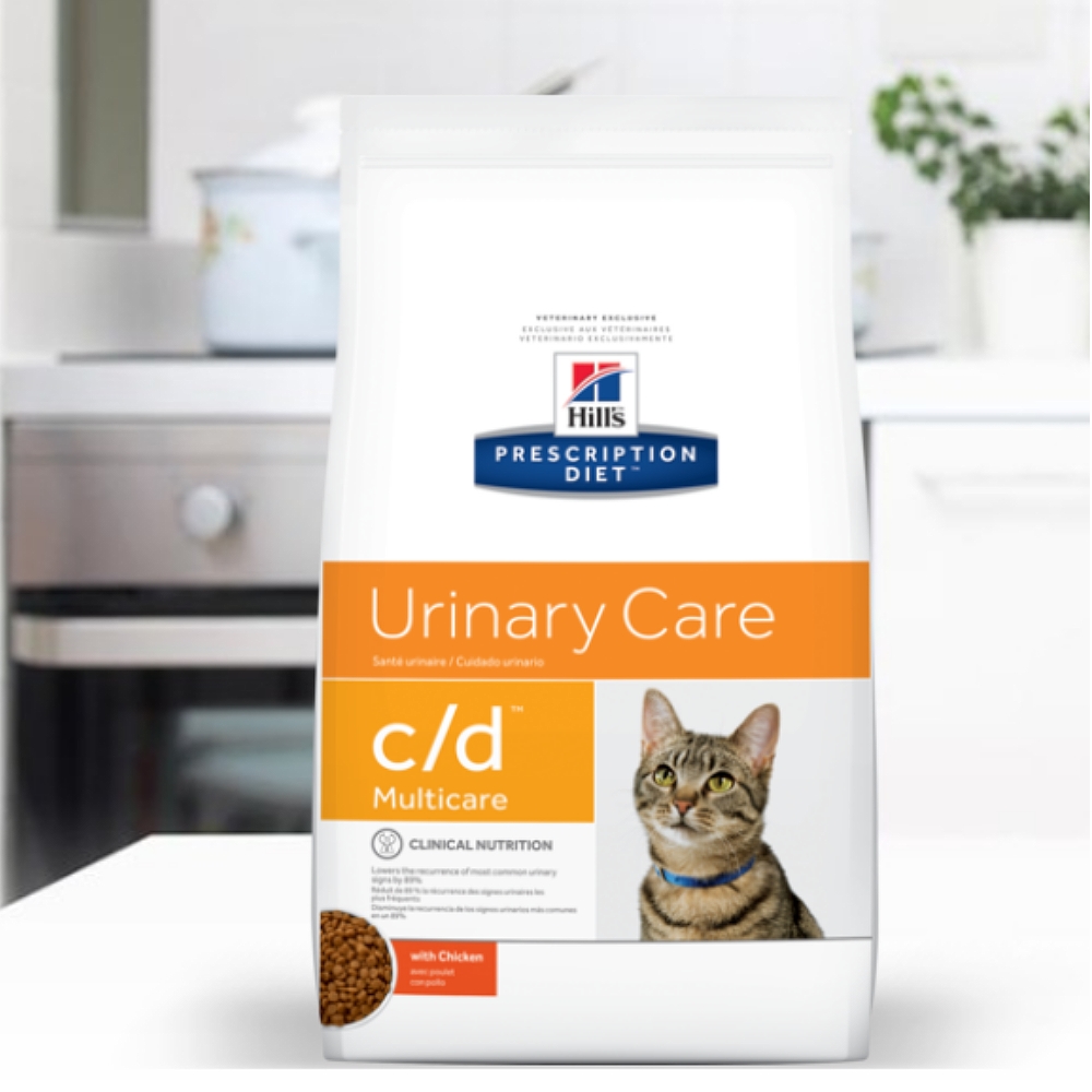 美國Hills希爾思》貓處方c/d Multicare泌尿道護理配方8.5磅*2包
