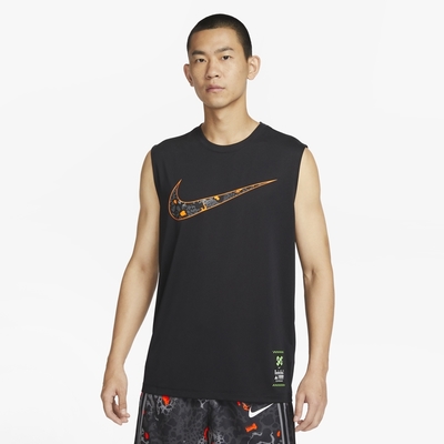 Nike AS M NK DF SLEEVELESS TEE GCEL 男運動背心-黑-FQ0357010