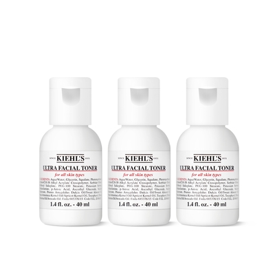 Kiehl s 契爾氏 冰河保濕機能水 40ml 3入組